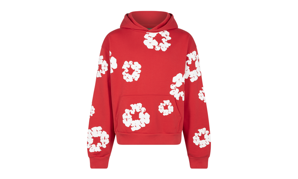 The Cotton Wreath Sweatshirt "Red" DT03