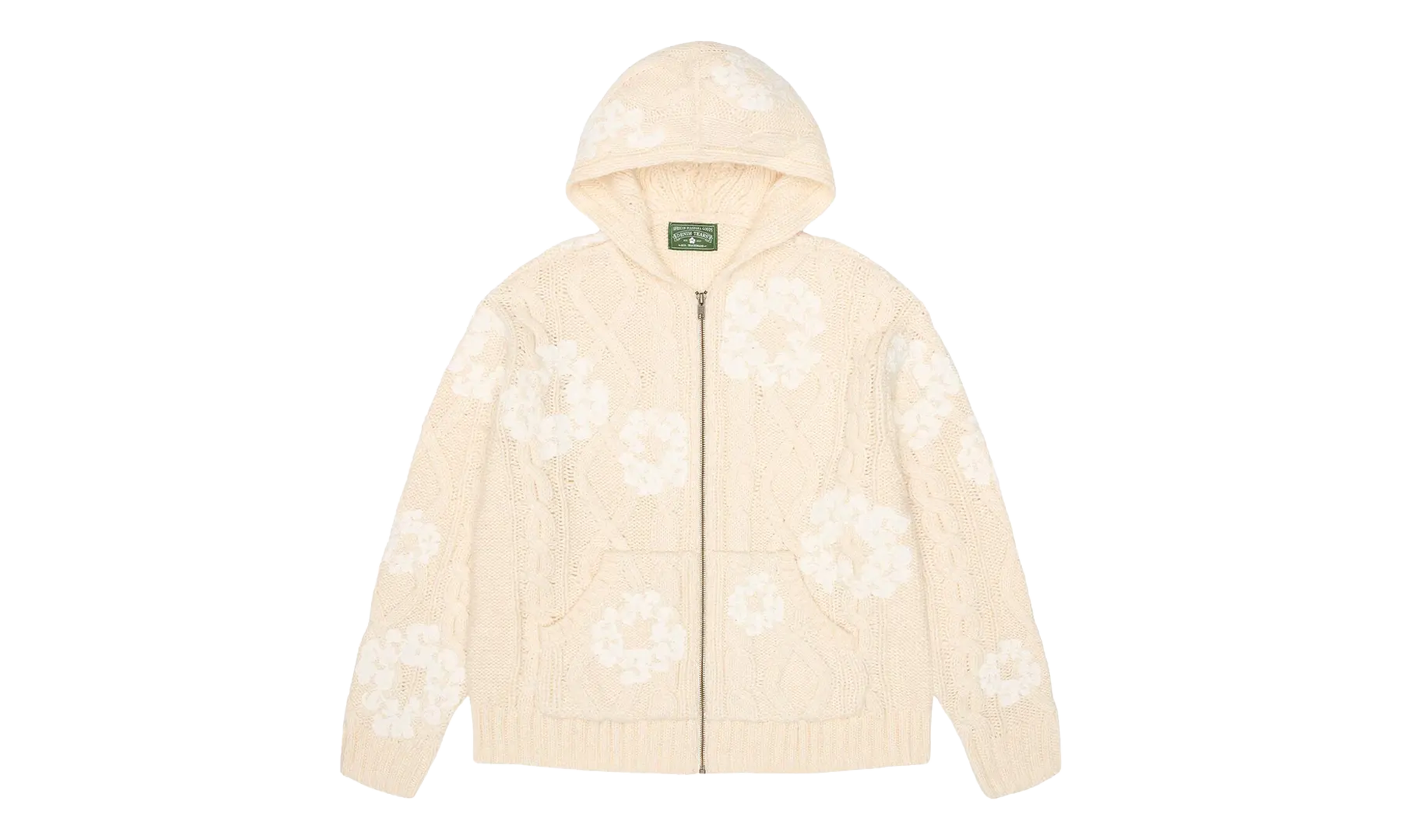 MVP Fisherman Zip Up Sweater "Tan" DT421