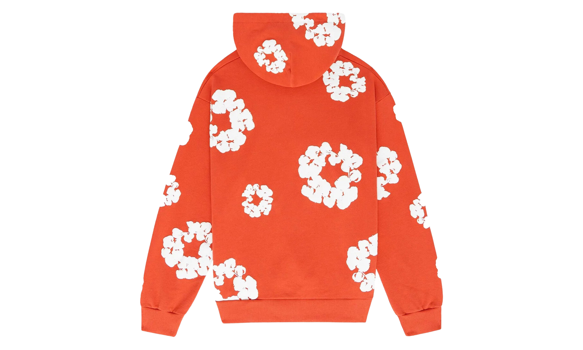 Cotton Wreath Hoodie "Orange" DT036