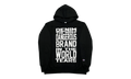 Mission Statement Hooded Sweatshirt "Black" DT307