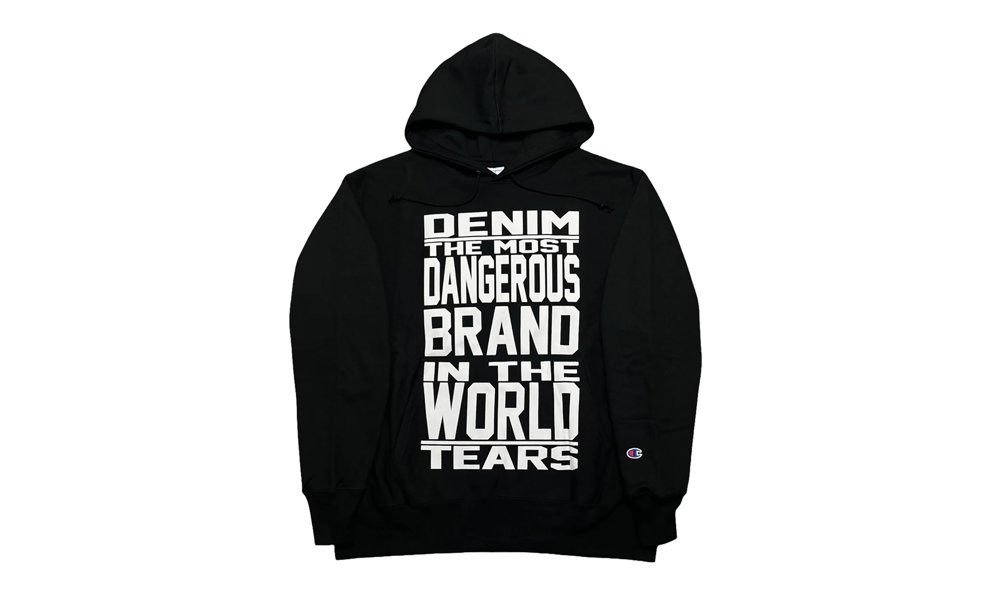 Mission Statement Hooded Sweatshirt "Black" DT307