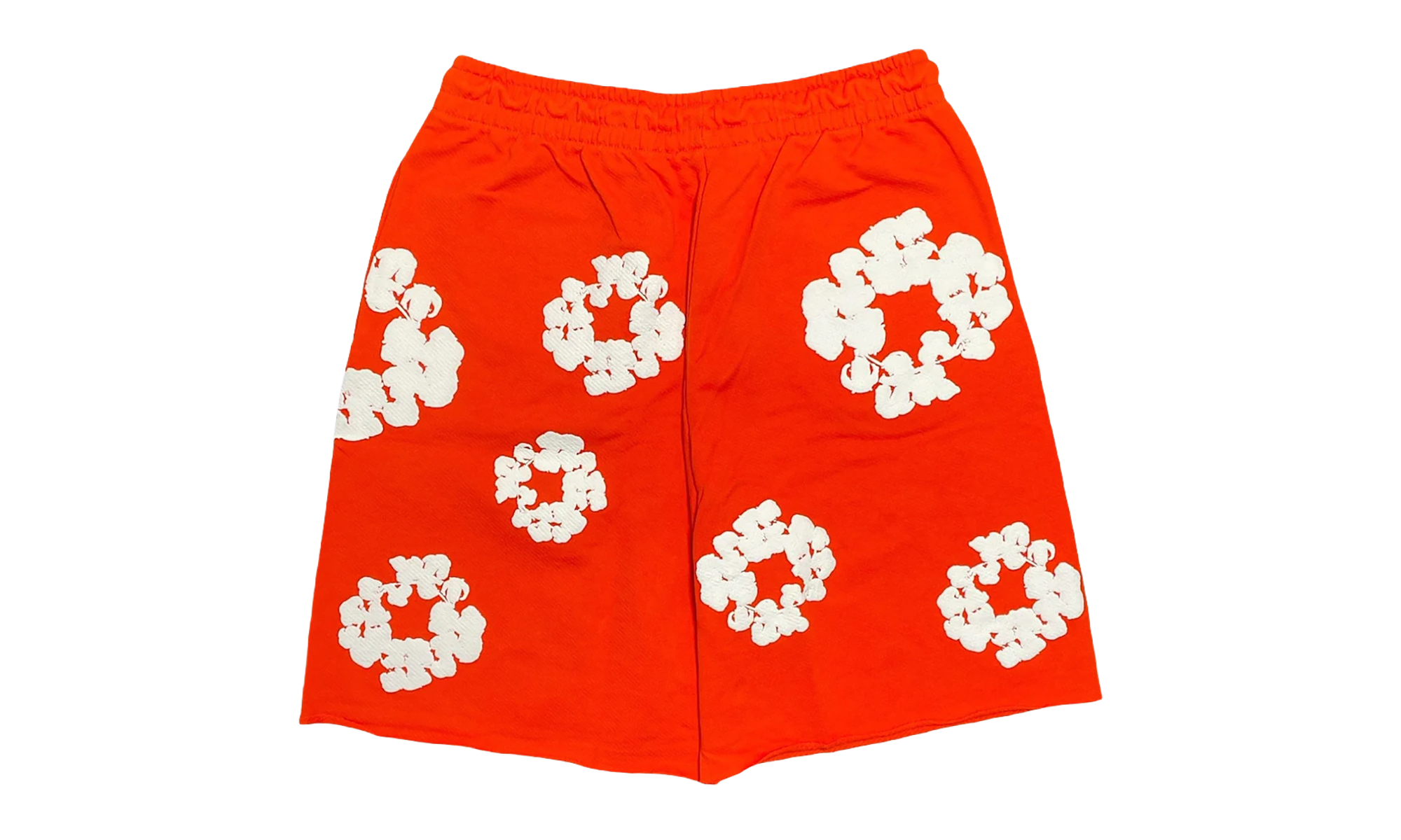 The Cotton Wreath Sweat Shorts "Orange" DT293
