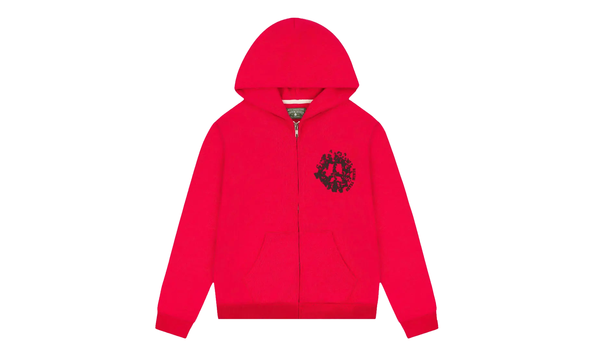 Denim University Zip Hoodie "Red" DT379