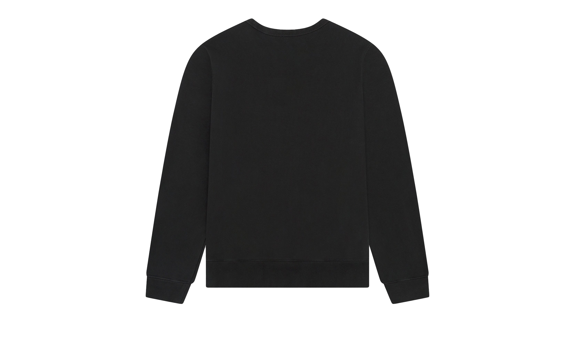 Cotton Fleur De-Lis Crewneck "Charcoal" DT084