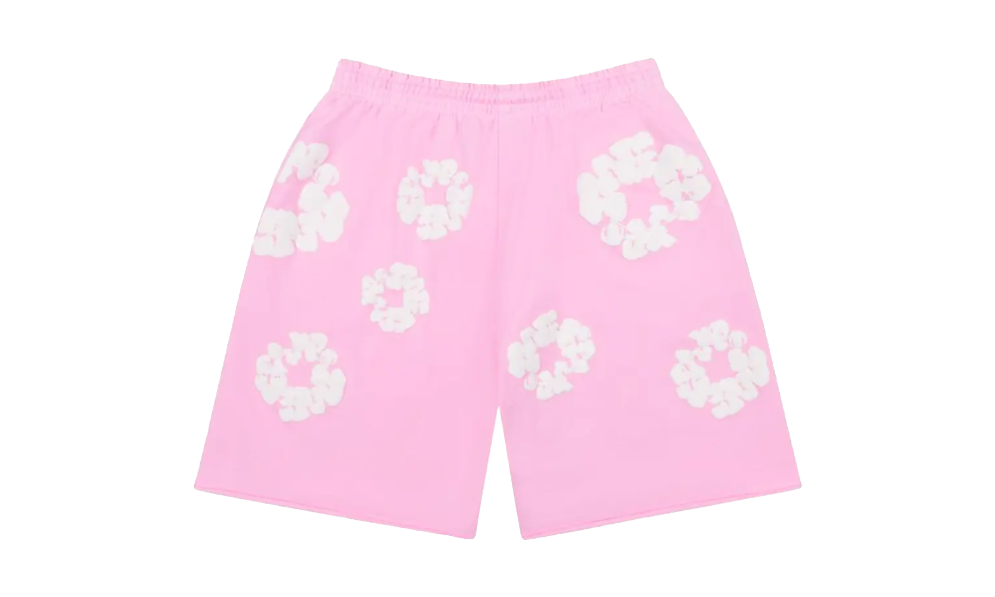 The Cotton Wreath Sweat Shorts "Powder Pink" DT091