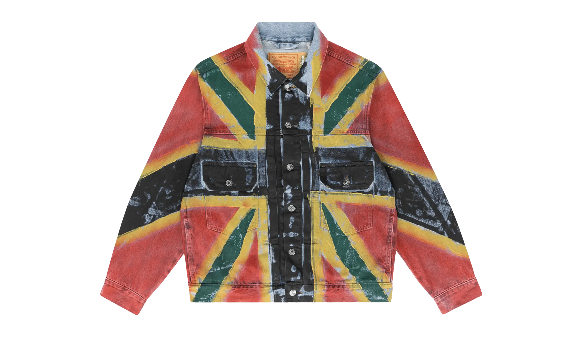 Union Jack Black Type 2 Jacket "Light Indigo" DT228