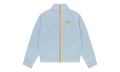 Velour Warmup Jacket "Light Blue" DT516