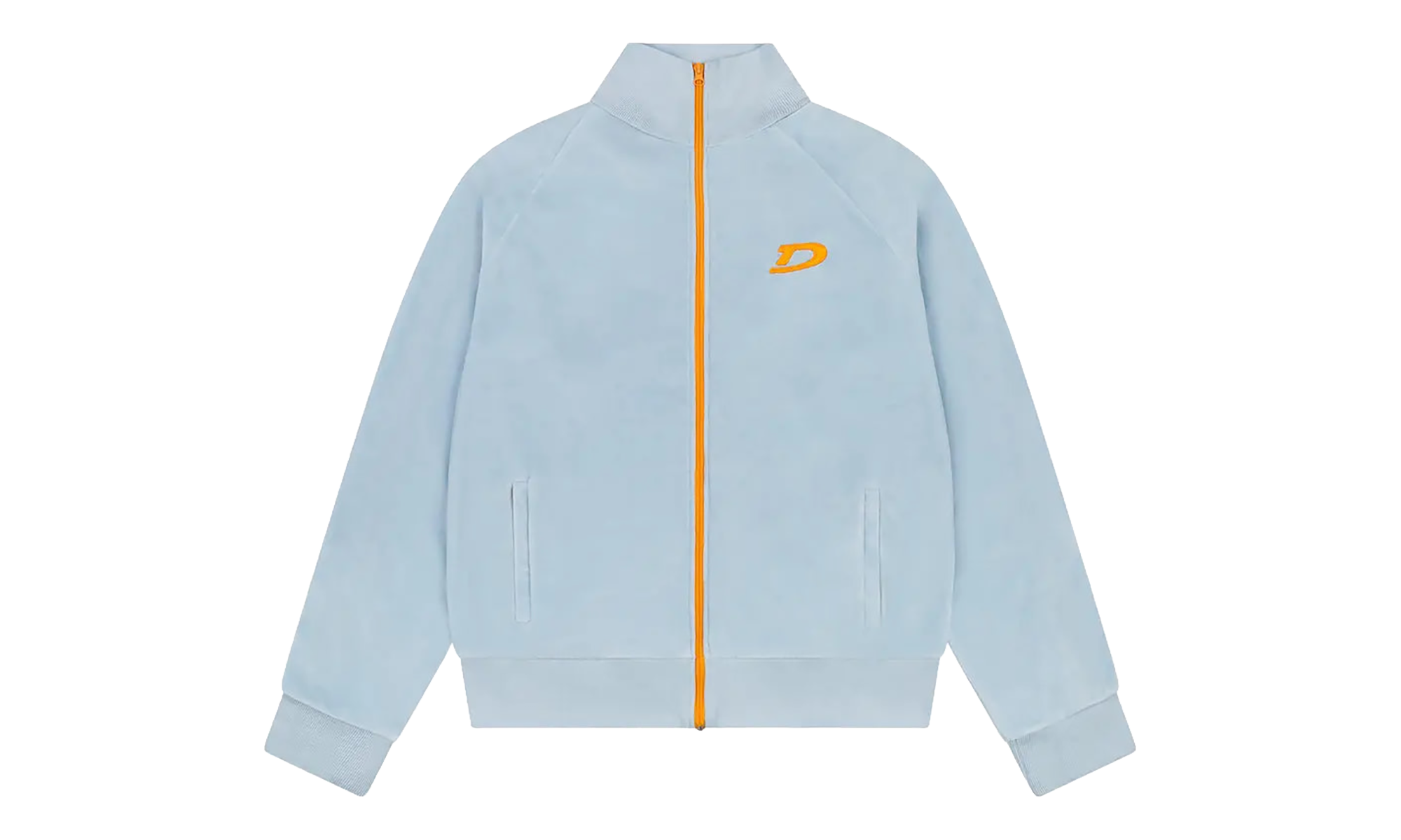 Velour Warmup Jacket "Light Blue" DT516