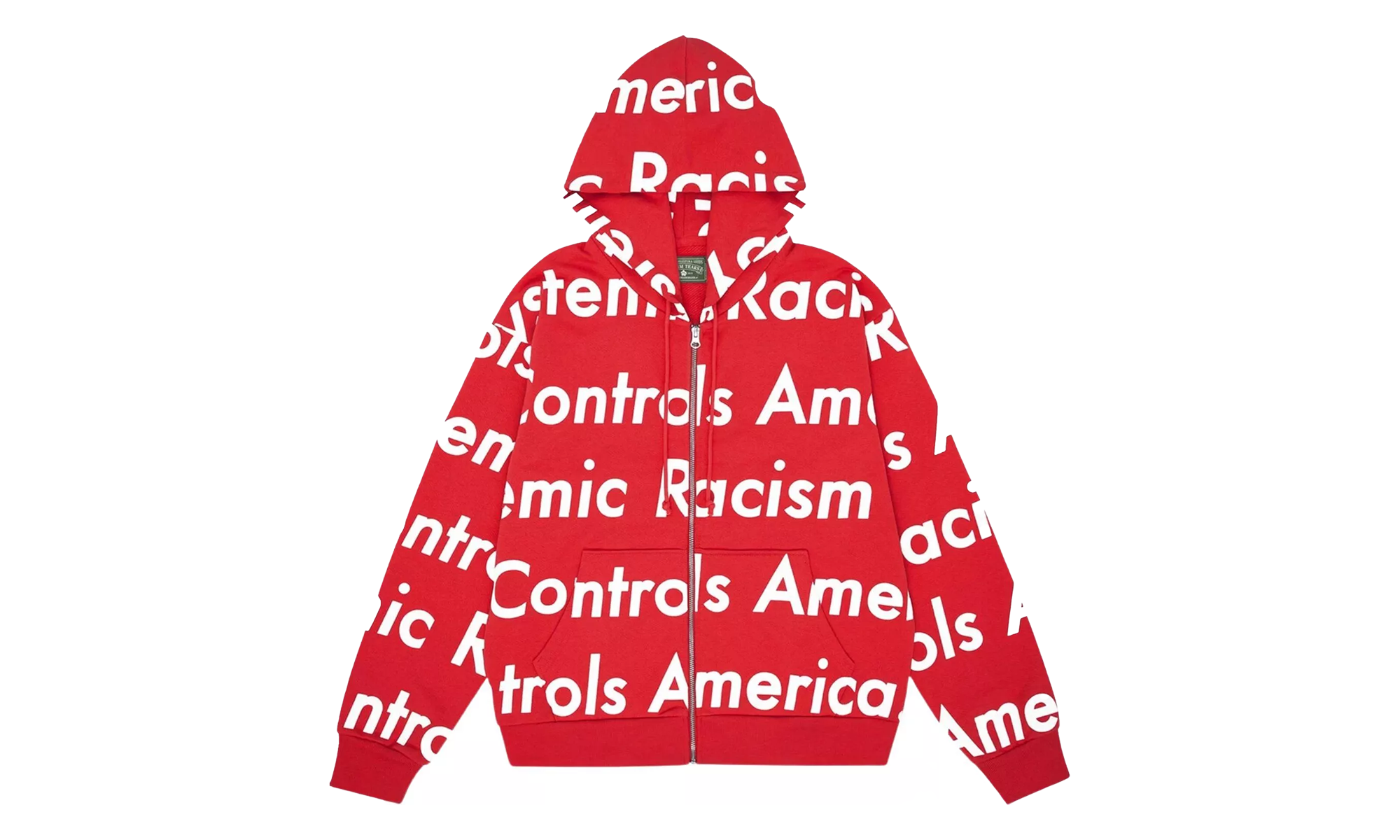 Srca Graphic 1 Zip-up Hoodie "RED" 014 030 123