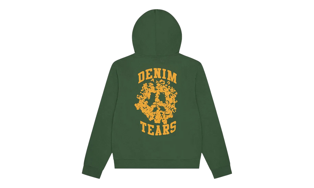 Denim University Zip Hoodie "Green" DT463
