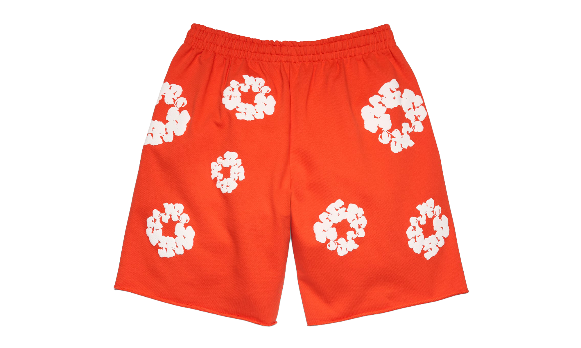 Cotton Wreath Sweatshorts "Dark Orange" DT618