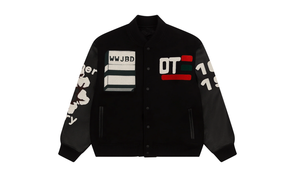 Cactus Varsity Jacket "Black" DT213