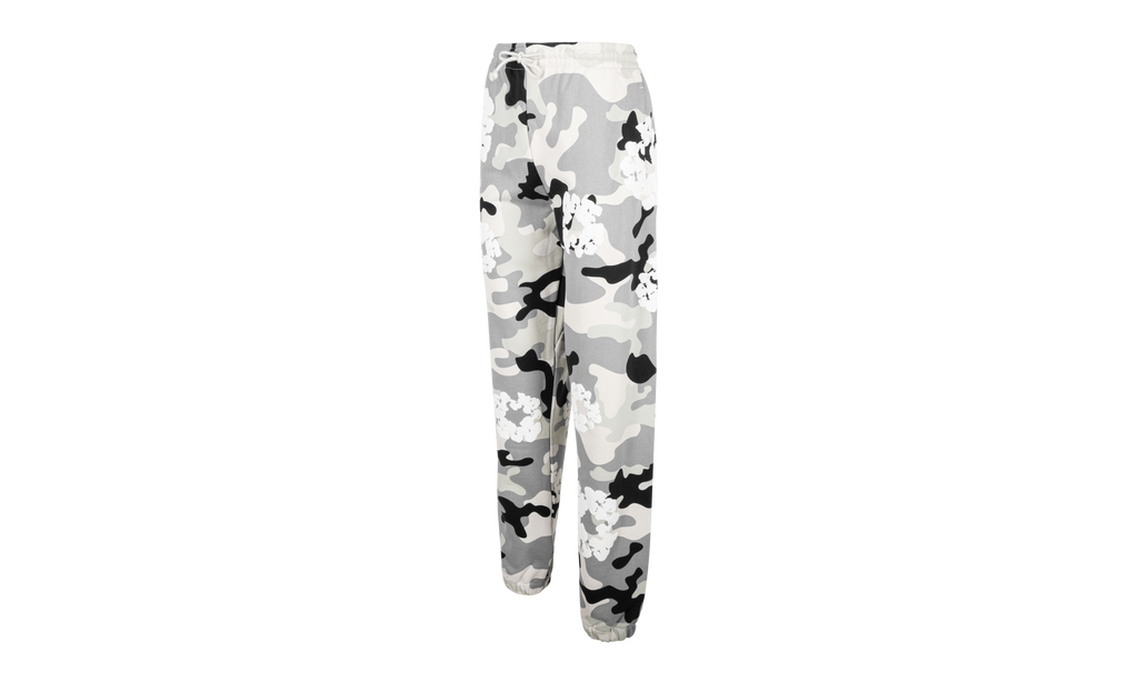 Cotton Wreath Sweatpant "White Camo" DT068