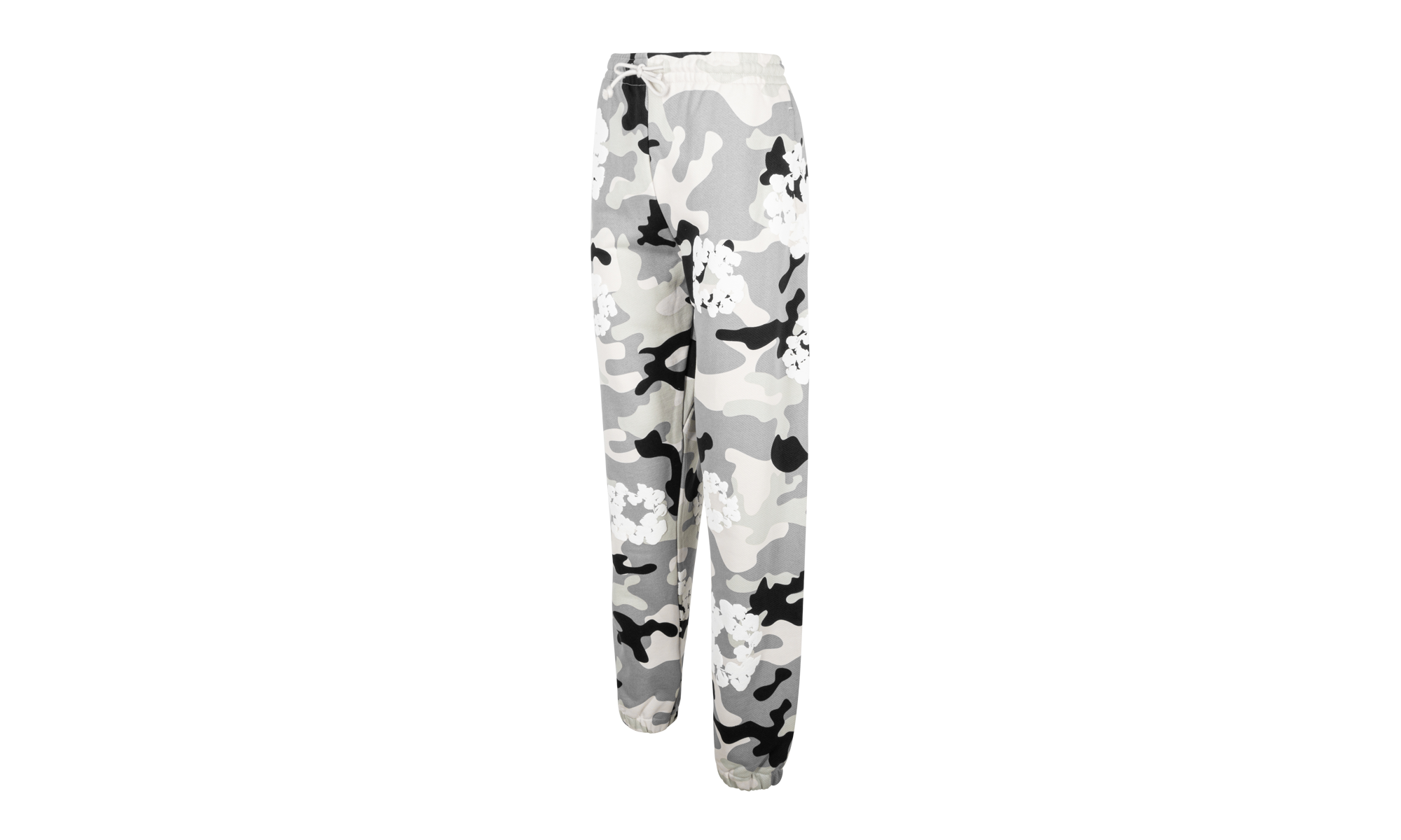 Cotton Wreath Sweatpant "White Camo" DT068