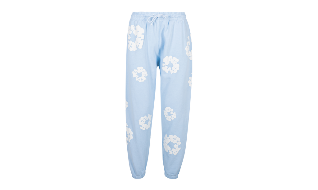 The Cotton Wreath Sweatpants "Powder Blue" DT088