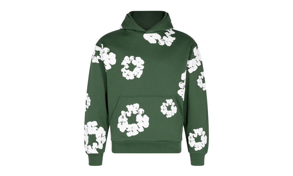 The Cotton Wreath Sweatshirt "Green" DT023