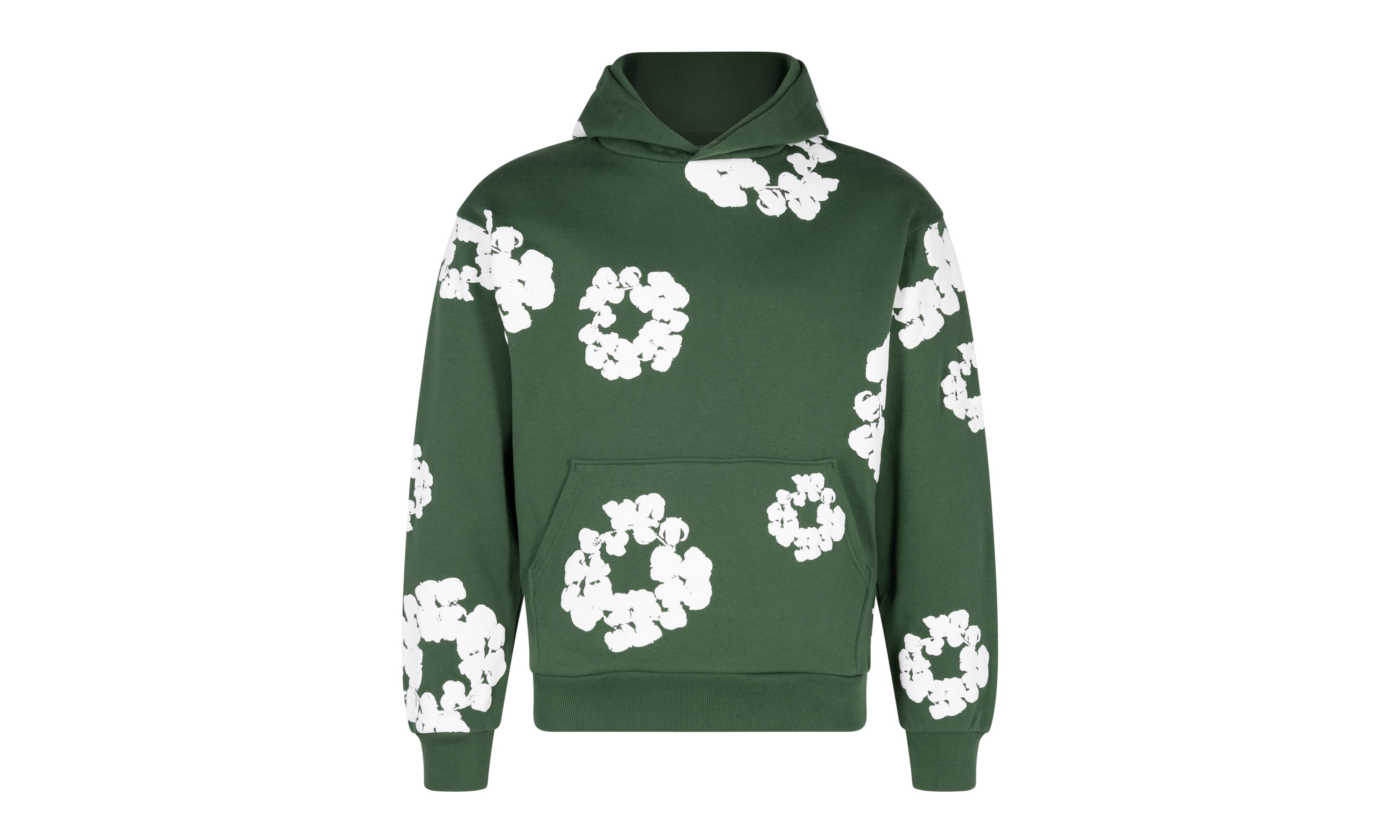 The Cotton Wreath Sweatshirt "Green" DT023