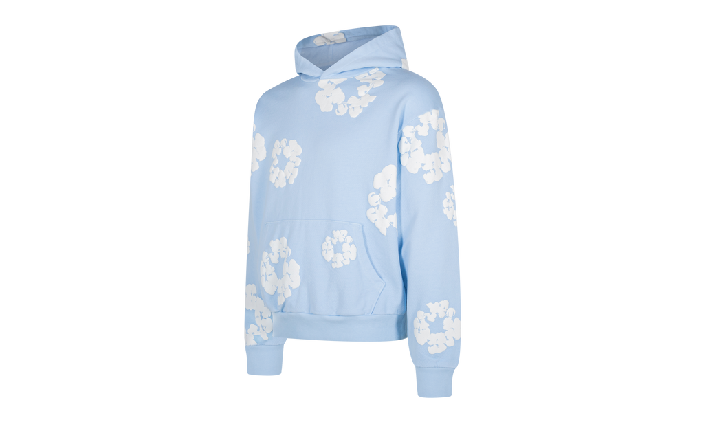 The Cotton Wreath Sweatshirt "Powder Blue" DT086
