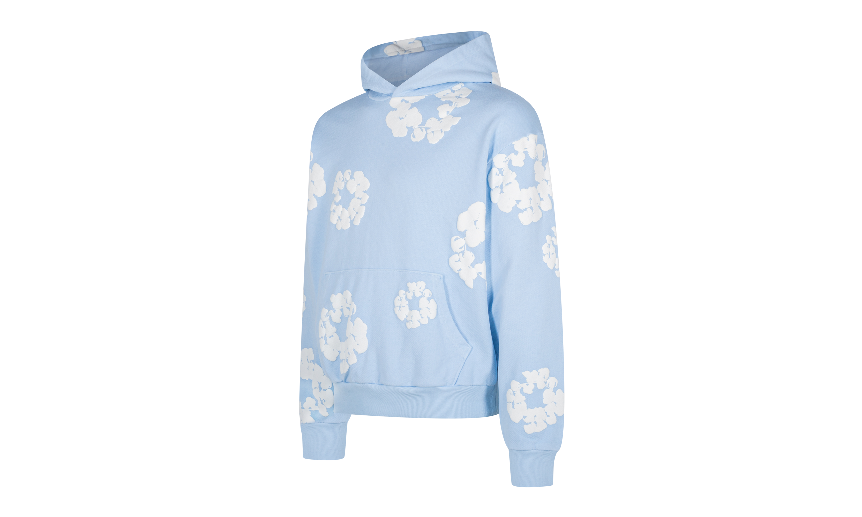 The Cotton Wreath Sweatshirt "Powder Blue" DT086