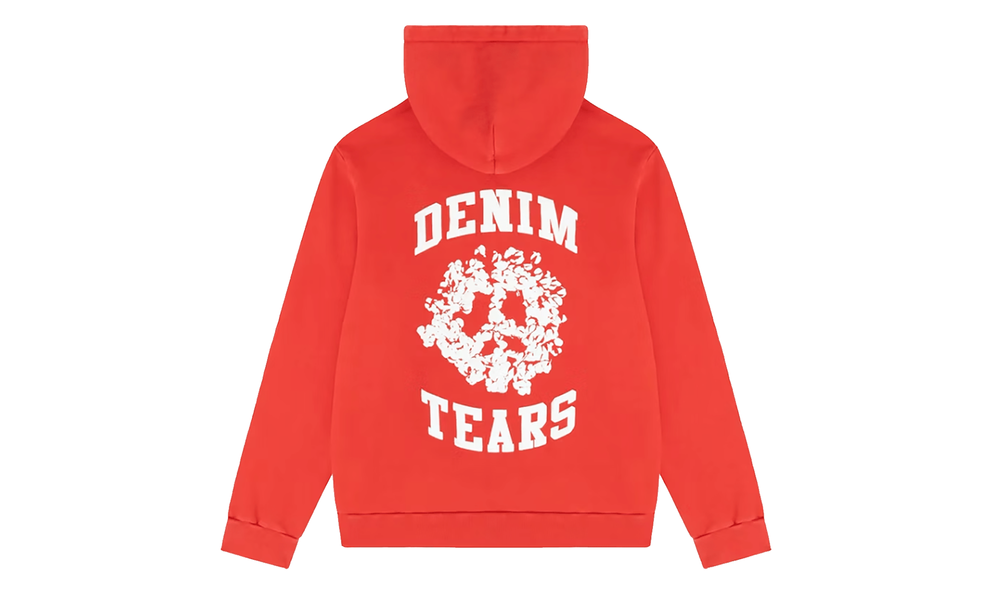 Logo Zip Up Hoodie "Red / White" DT606