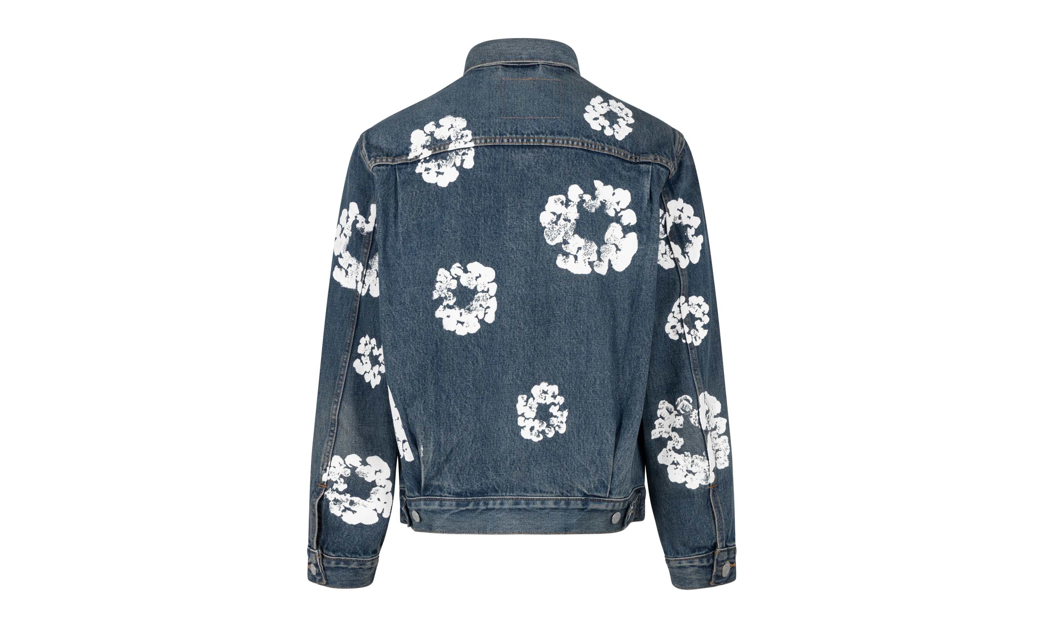 The Cotton Wreath Denim Jacket "Dark Wash" DT14