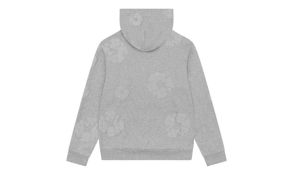 Mono Cotton Wreath Hoodie "Grey" DT488