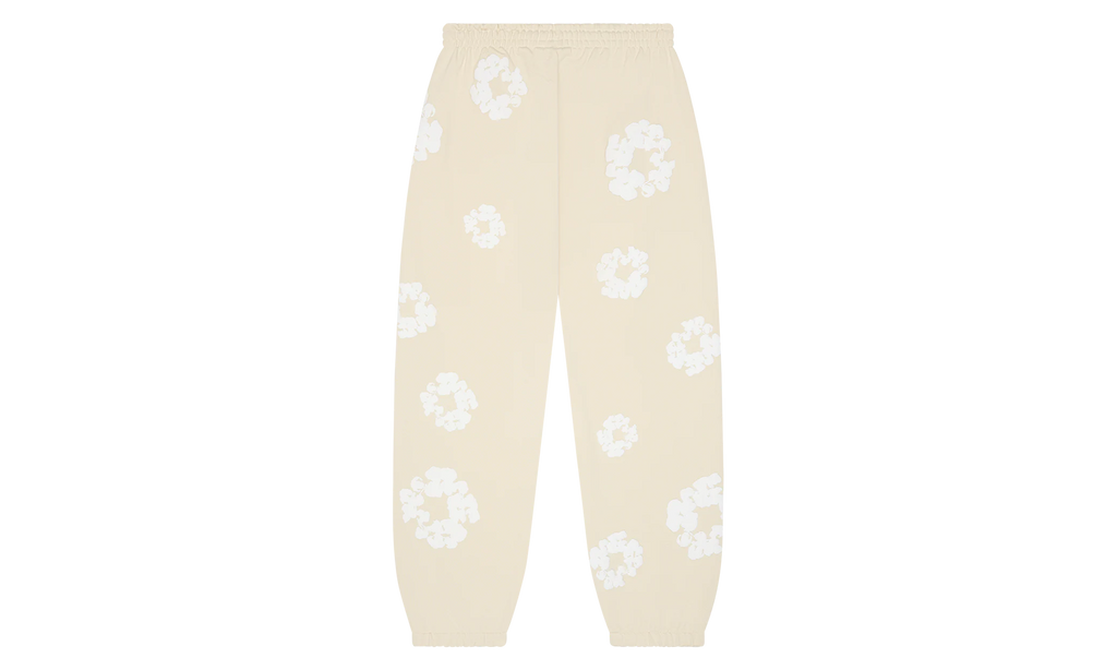 Cotton Wreath Sweatpants "Oatmeal" DT259