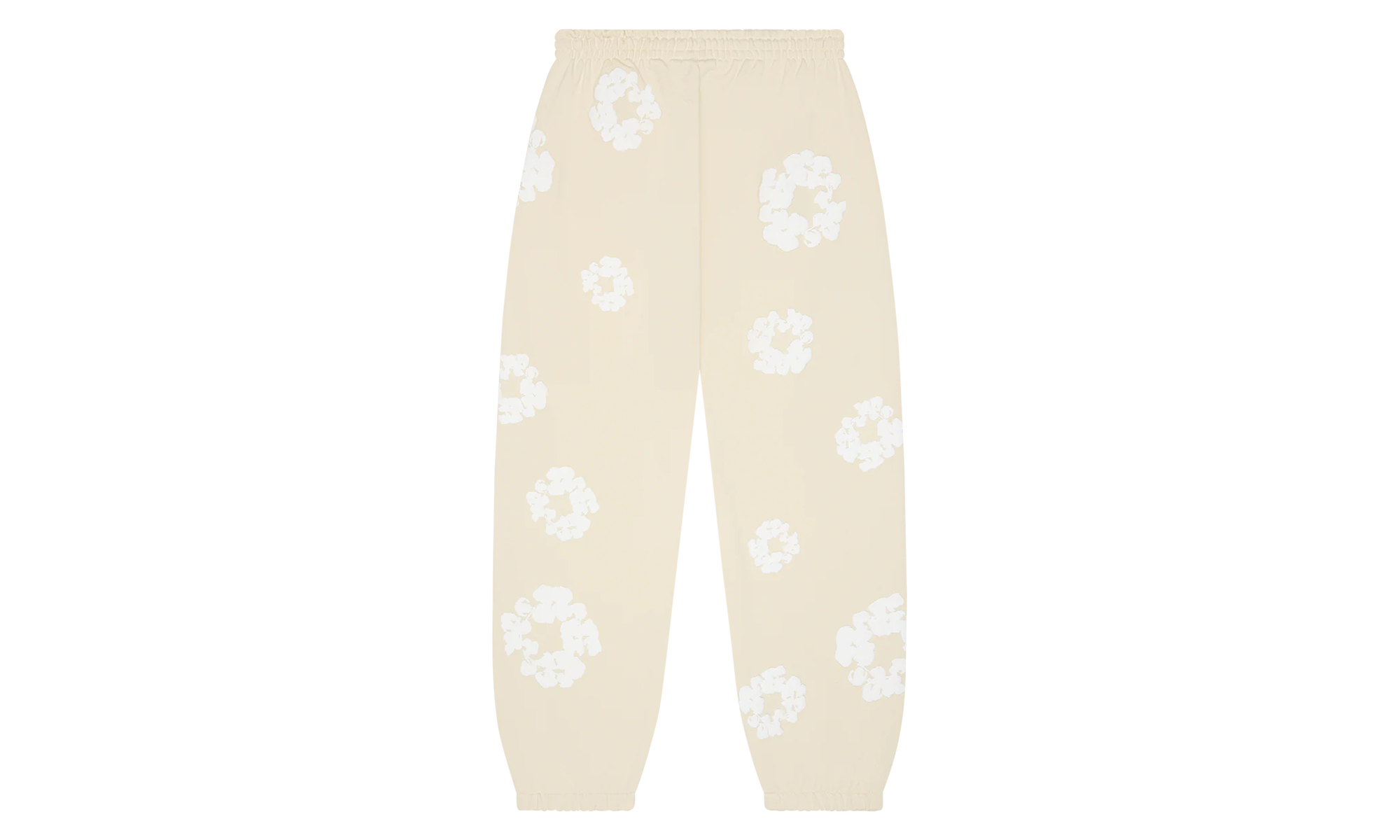 Cotton Wreath Sweatpants "Oatmeal" DT259