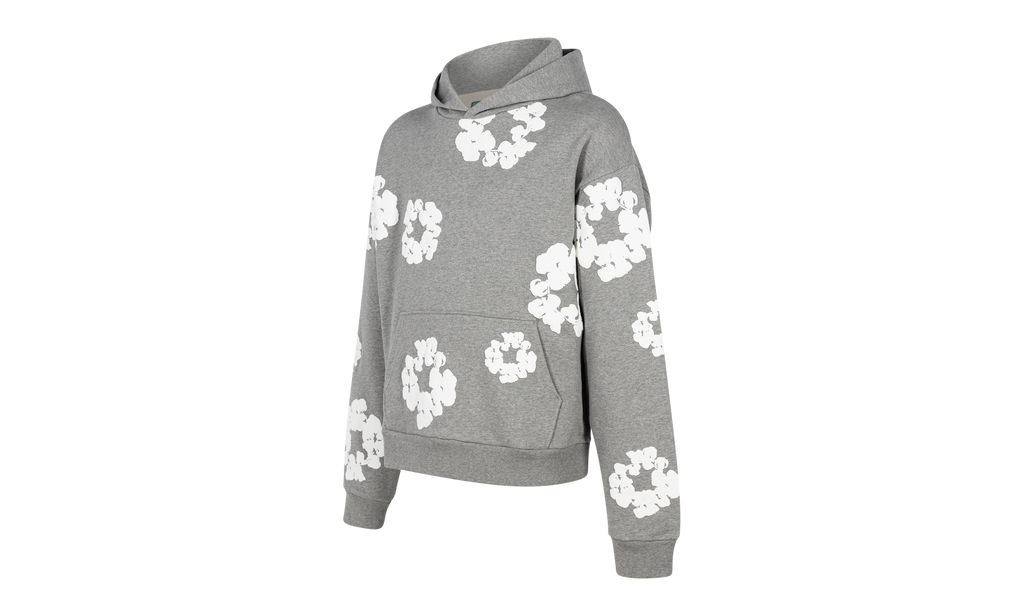The Cotton Wreath Sweatshirt "Grey" DT01