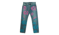 Bstroy Tears 501 Light Wash Jean "Pink / Blue" DT289