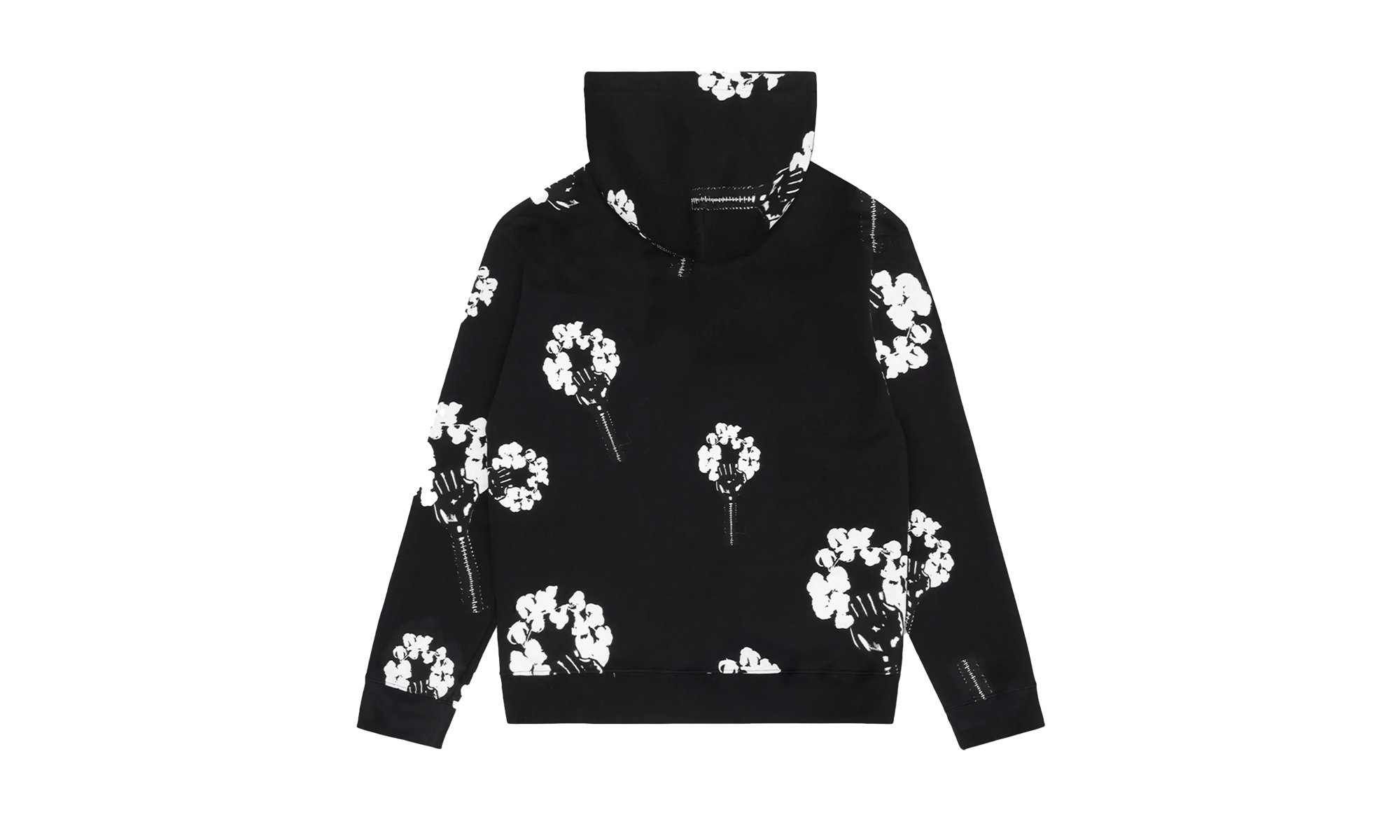 Hardies Tears Fist Wreath Hoodie "Black" DT243