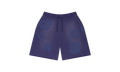 Mono Cotton Wreath Sweat Shorts "Washed Blue" DT106