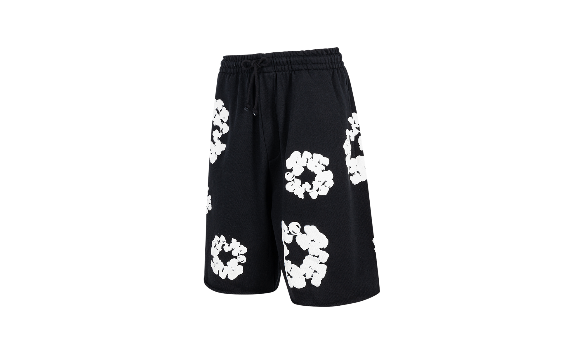 The Cotton Wreath Shorts "Black" DT06