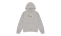 Embroidered Floral Logo Hoodie "Grey" DT350