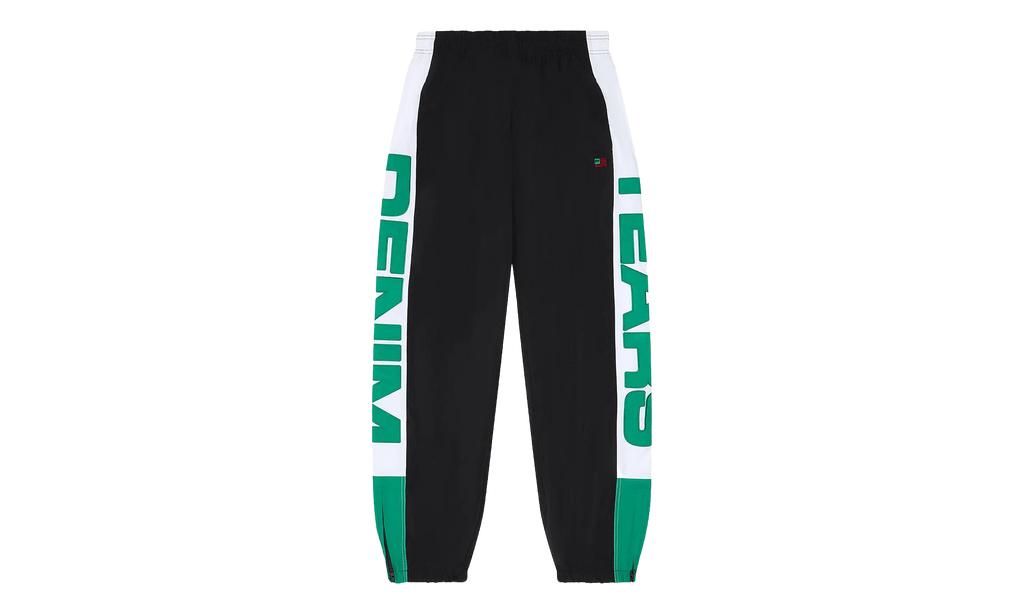 DT Sport Track Pants "Black / Green" DT507