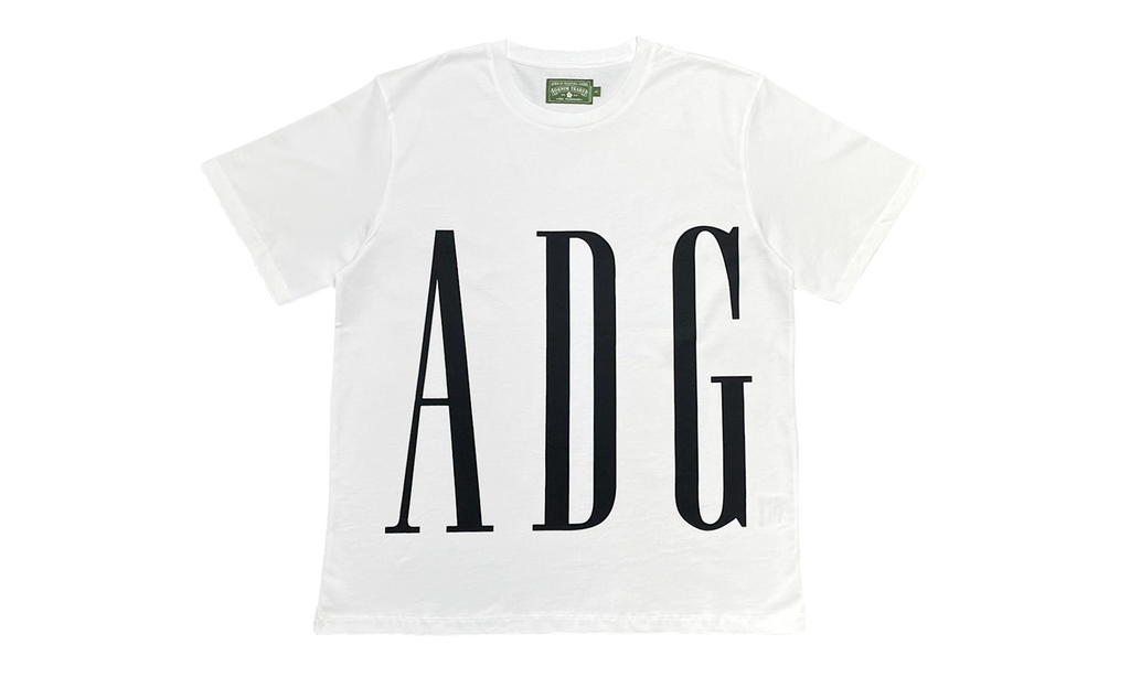 ADG Inc. Short Sleeve T-Shirt "White" DT531