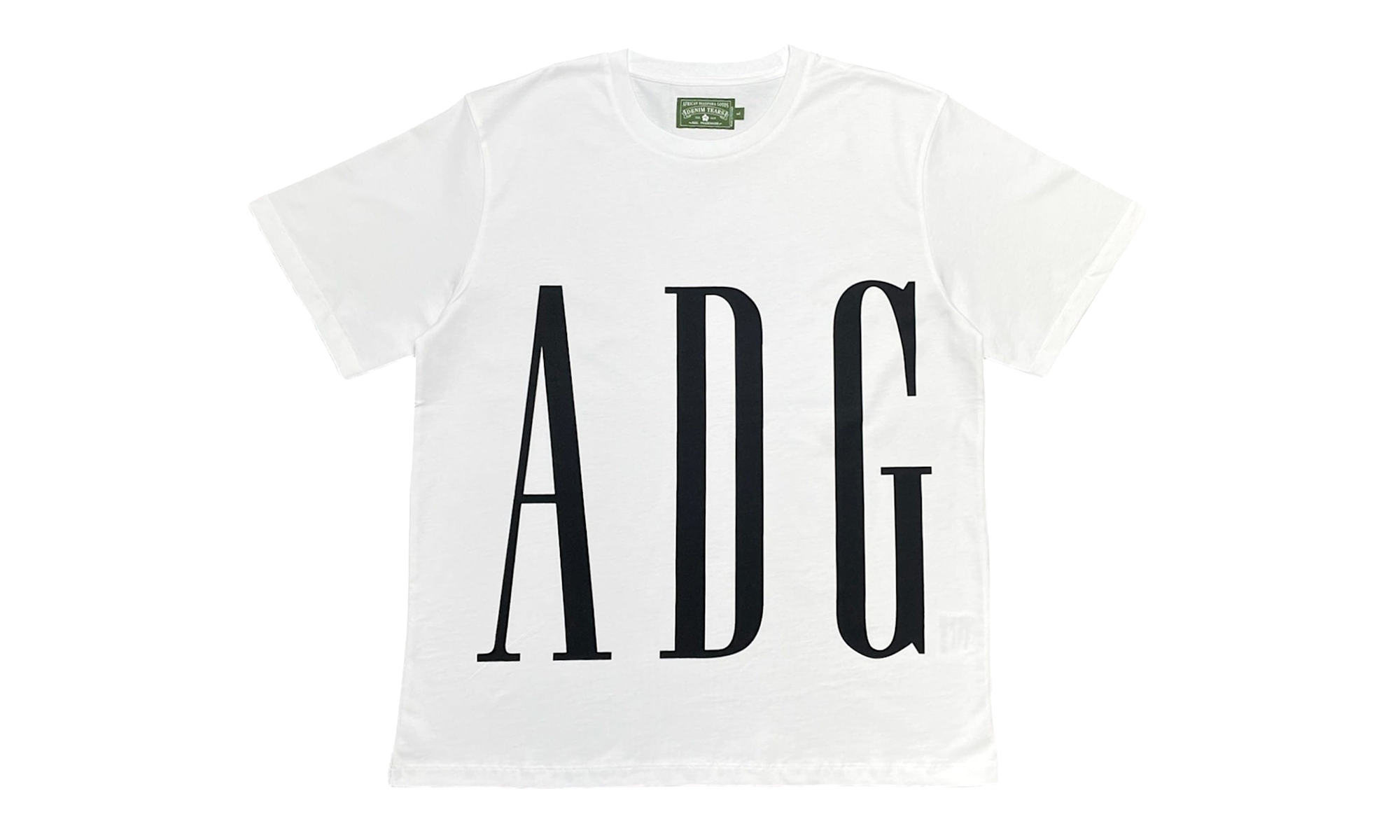 ADG Inc. Short Sleeve T-Shirt "White" DT531