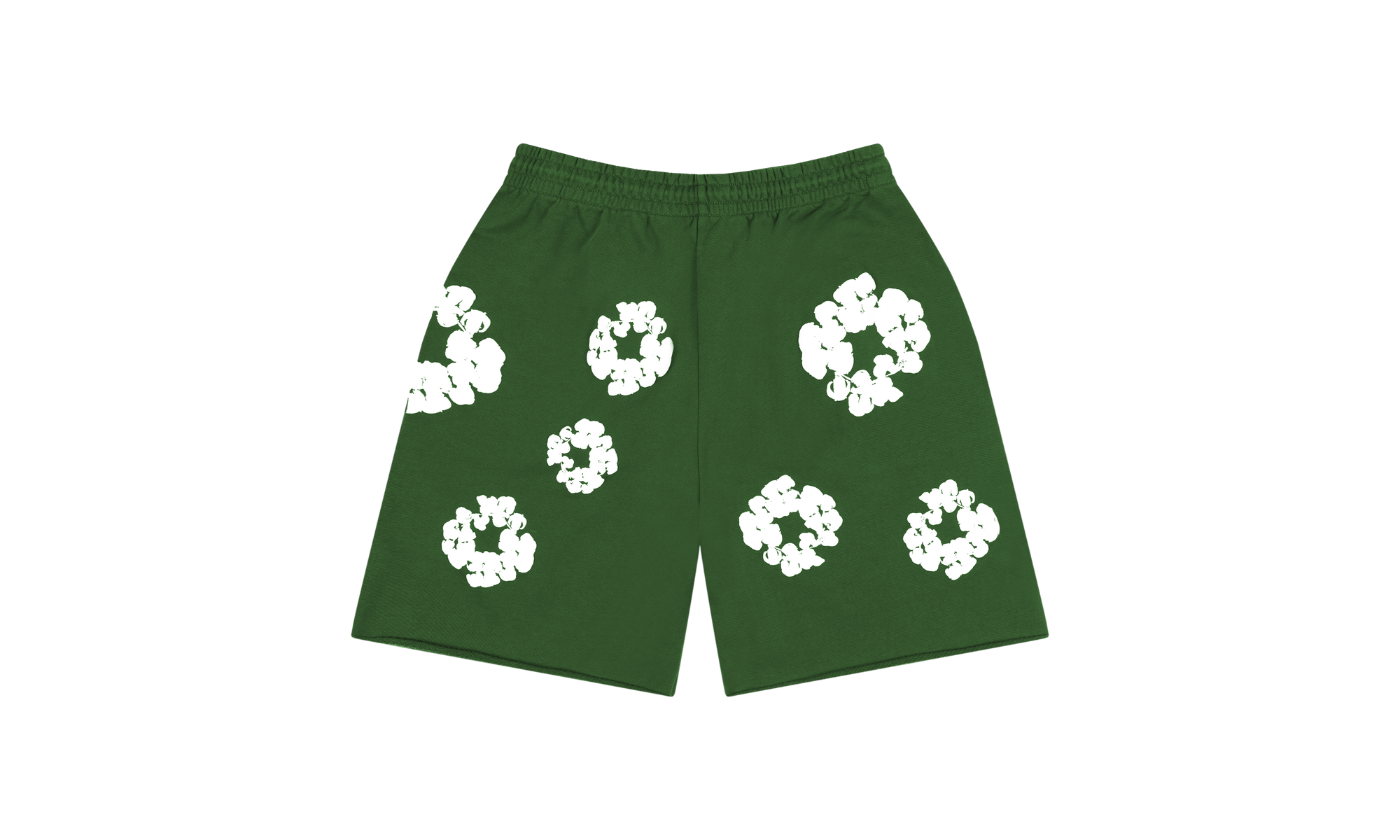 Cotton Wreath Sweatshorts Green "Green" DT166