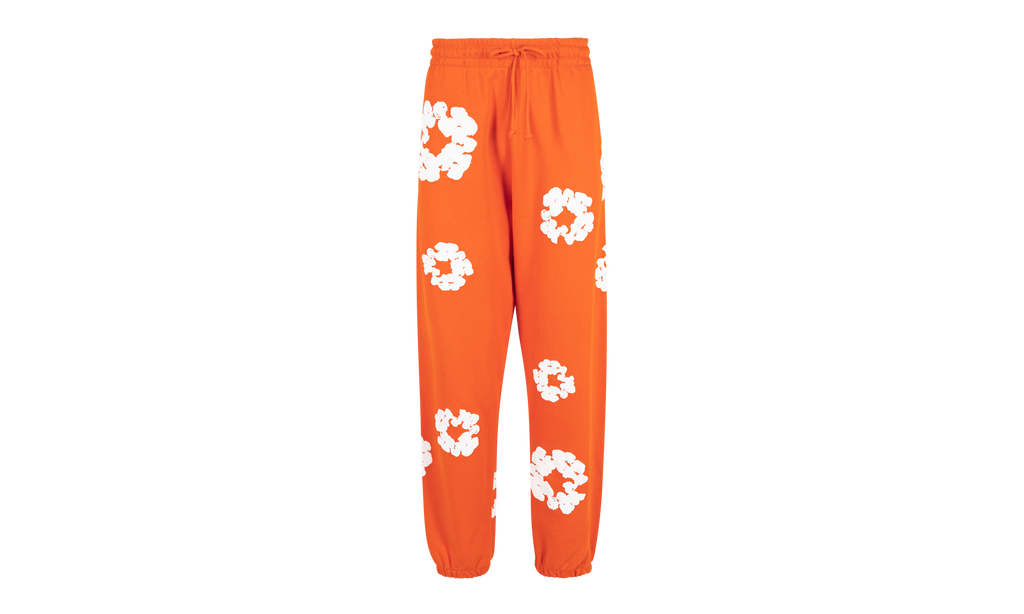 The Cotton Wreath Sweatpants Orange "orange" DT035