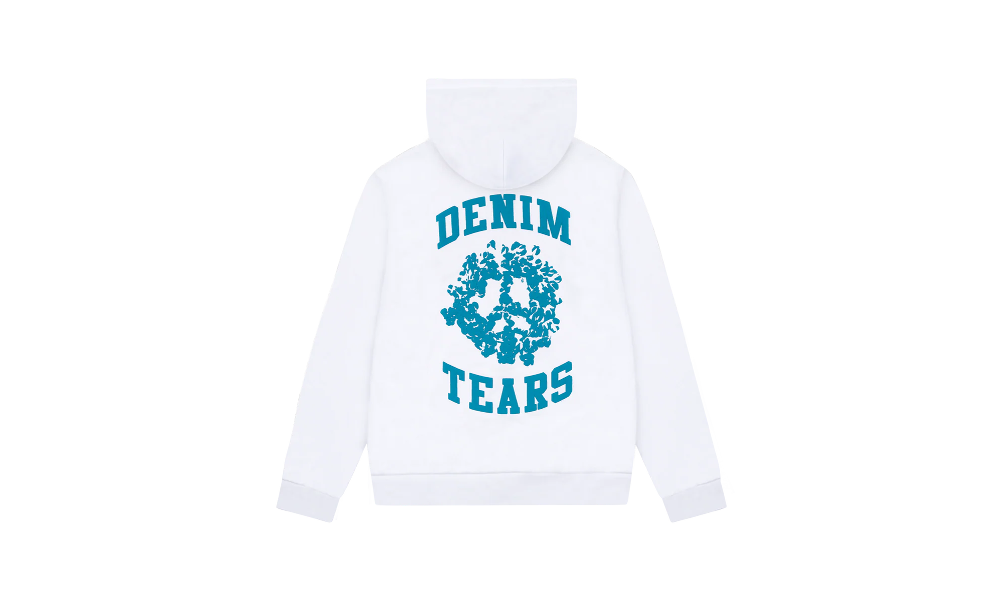 Denim University Zip Hoodie "White" DT194