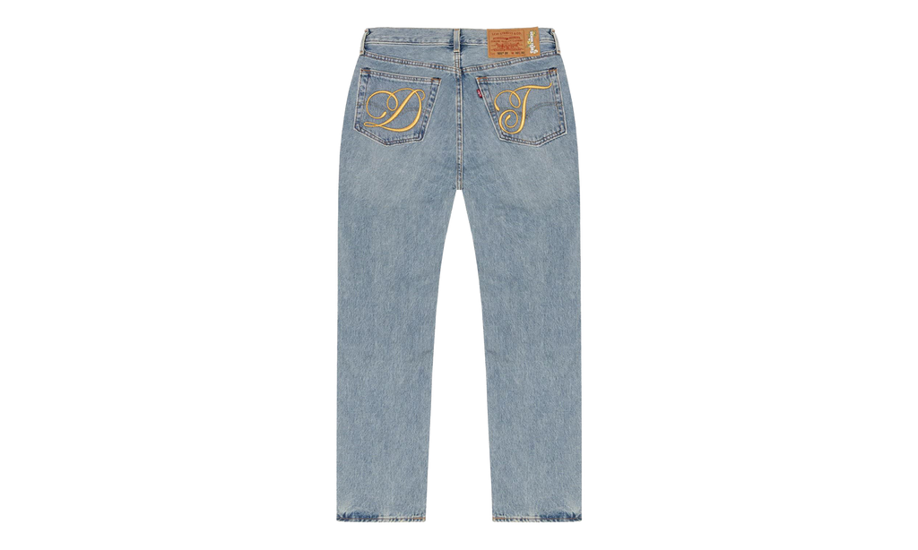 DT Metallic Gold Script 501 "Light Wash" DT397