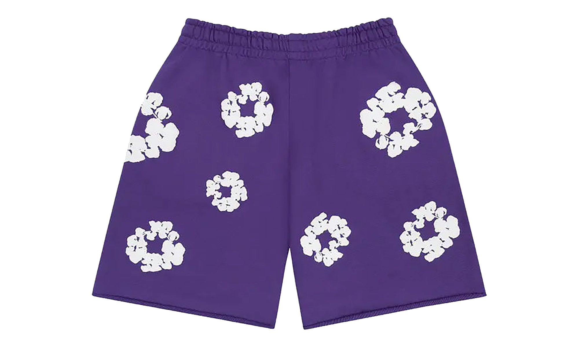 Cotton Wreath Sweatshorts "Purple" DT536