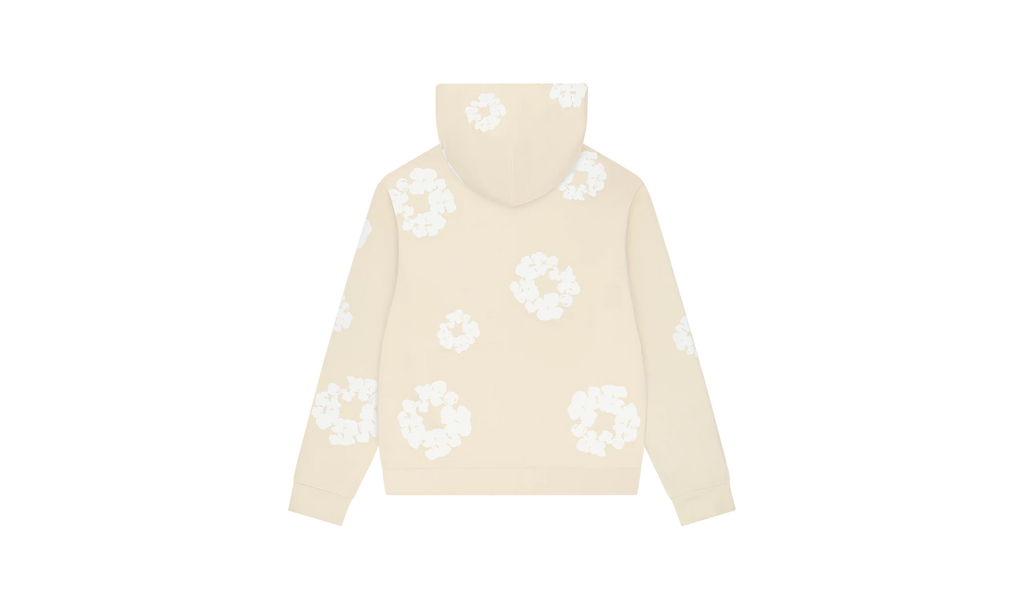 Cotton Wreath Hoodie "Oatmeal" DT254
