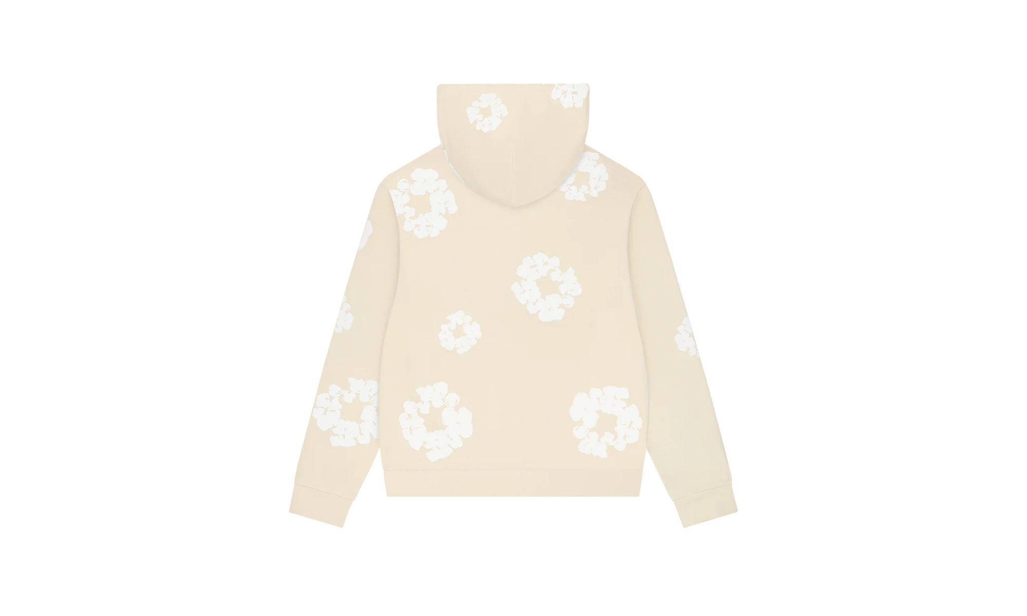 Cotton Wreath Hoodie "Oatmeal" DT254