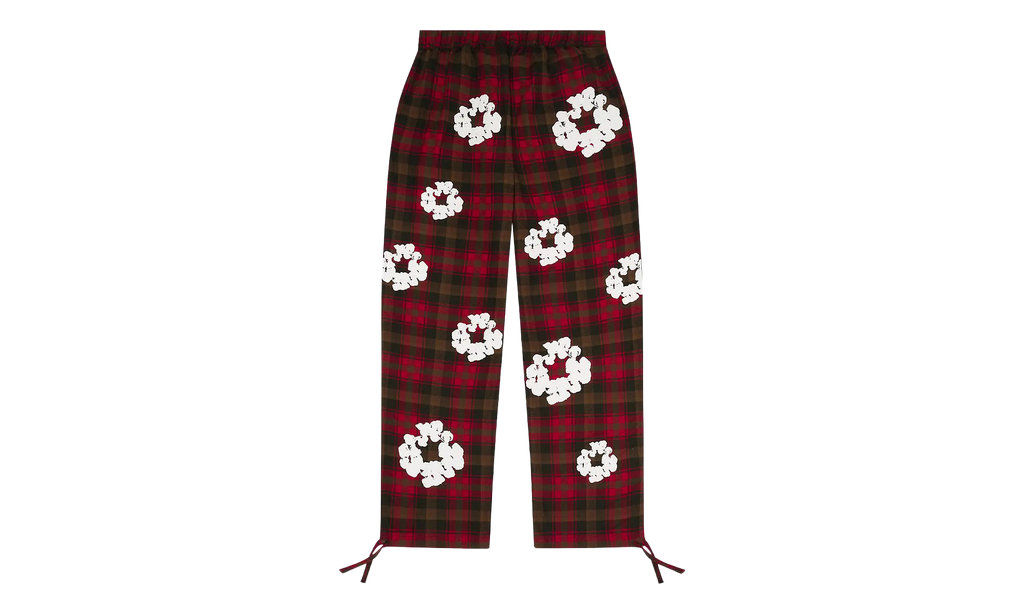 Wreath Pajama Pants "Red" DT383