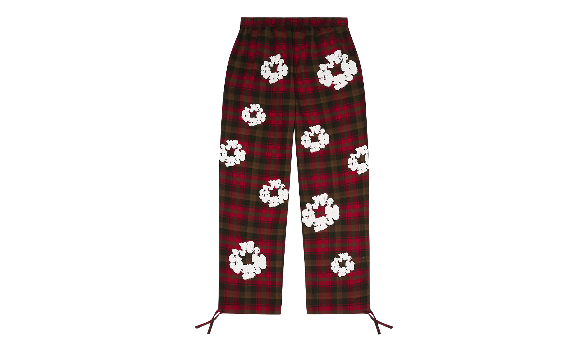 Wreath Pajama Pants "Red" DT383