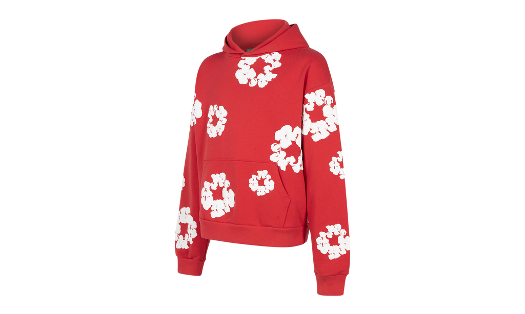 The Cotton Wreath Sweatshirt "Red" DT03