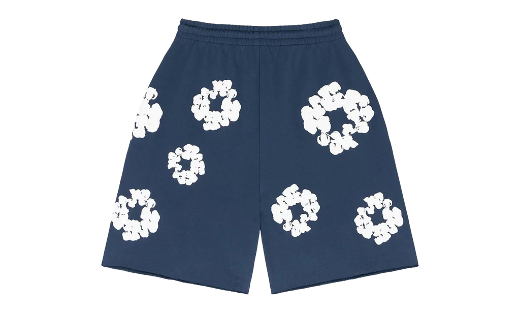 The Cotton Wreath Shorts "Navy" DT298