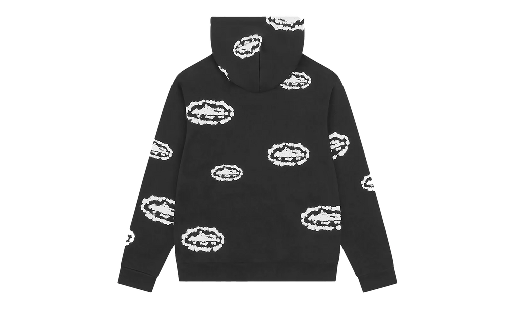 Cotton Wreath Zip Hoodie "Denim Tears x Corteiz - Black" DT234