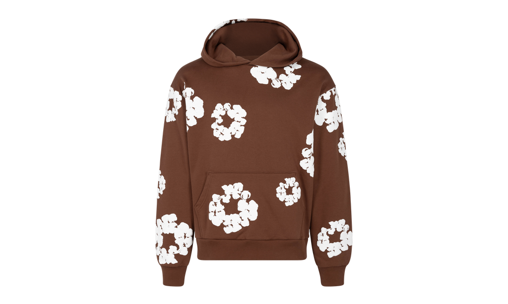 The Cotton Wreath Sweatshirt "Brown" DT08